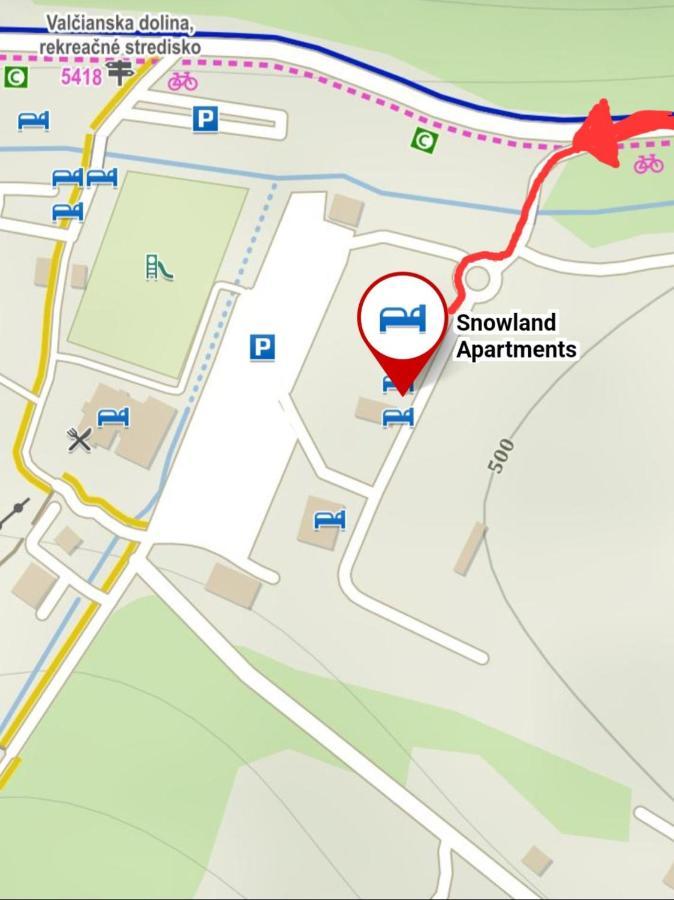 Snowland Apartmany Valca Luaran gambar